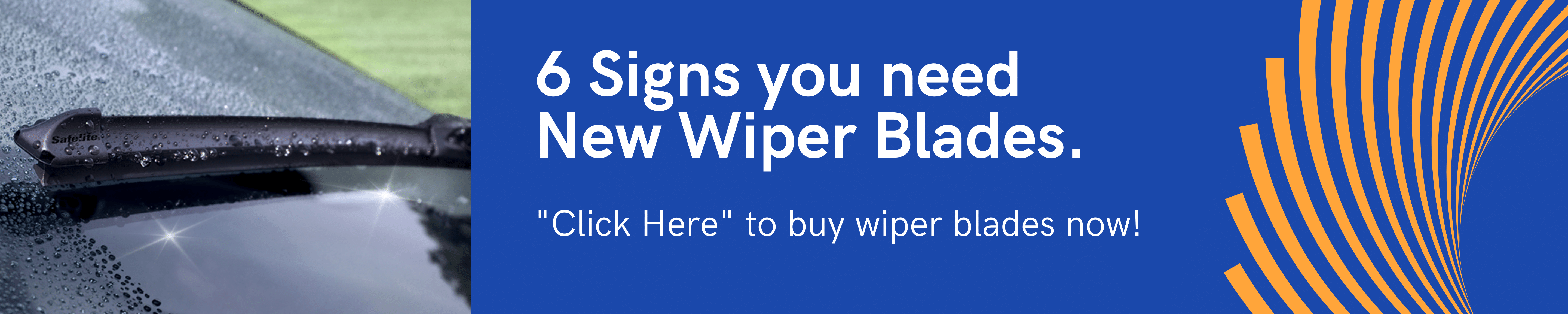 Signs You Need New Wiper Blades