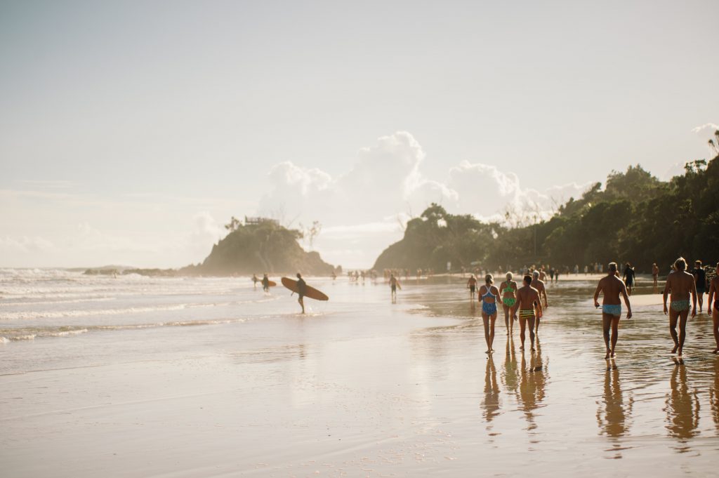 Beach at Byron Bay