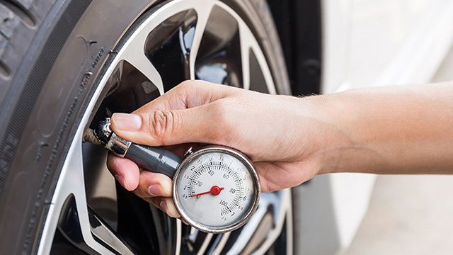 Check your car tyre pressure