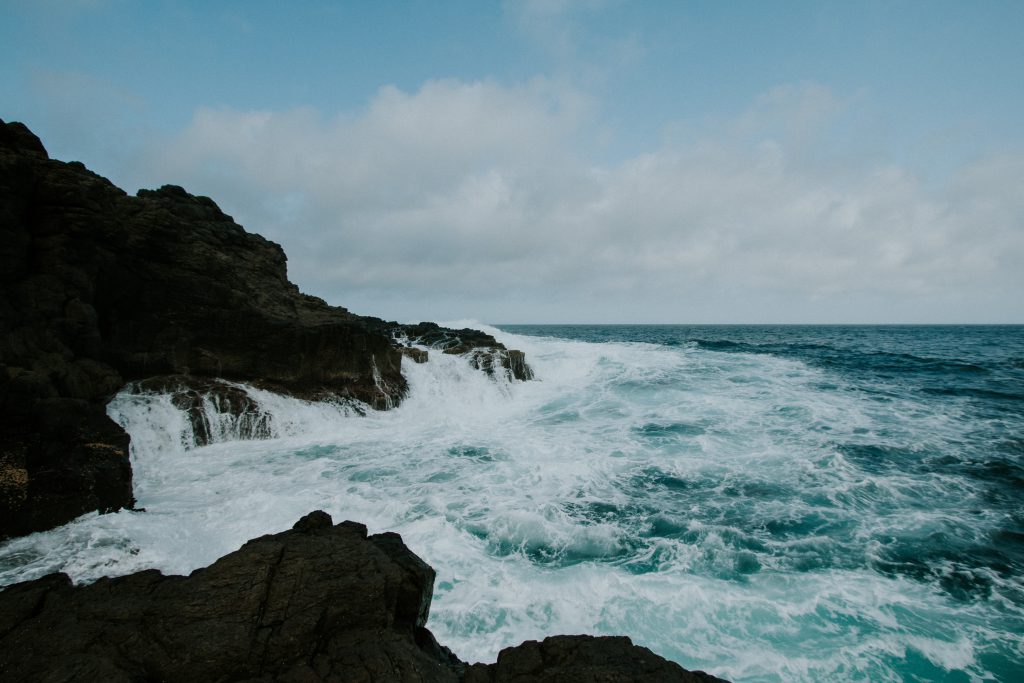 The sea near Kiama