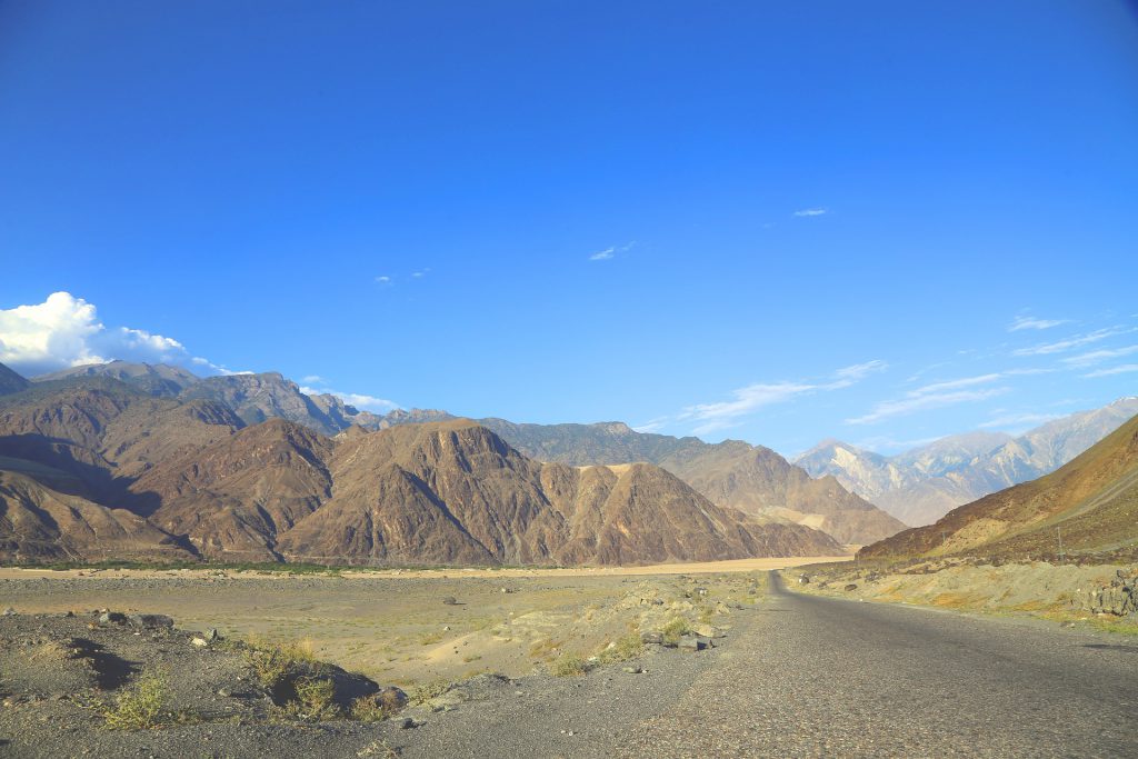 Kakoram Highway in Pakistan