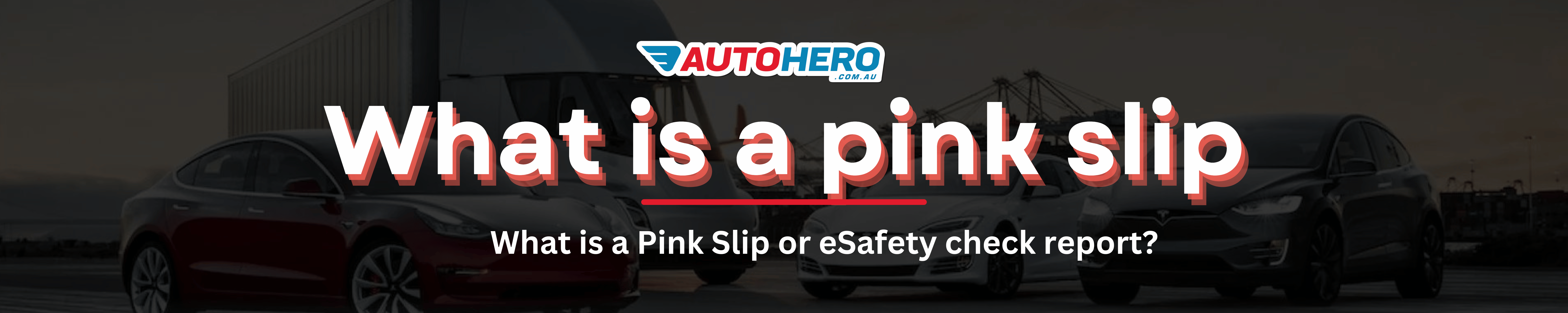 Pink Slip NSW