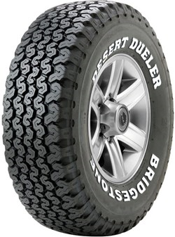 Bridgestone Dueler 604V A/T Tyre Front View