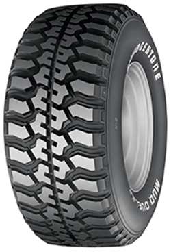 Bridgestone Dueler D671 M/T Tyre Front View