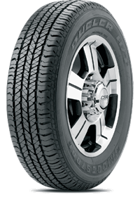 Bridgestone Dueler H/T D684 Tyre Front View