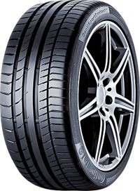 Continental ContiSportContact™ 5 Tyre Front View