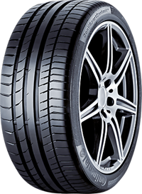 Continental ContiSportContact™ 5 Tyre Front View