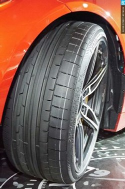 Continental ContiSportContact™ 6 Tyre Profile or Side View