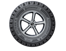 Continental CrossContact AX6 Tyre Profile or Side View