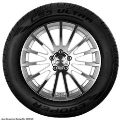 Cooper Tires CS5 Ultra Touring Tyre Front View