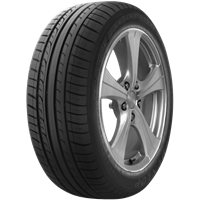 Dunlop SP Sport FastResponse Tyre Tread Profile