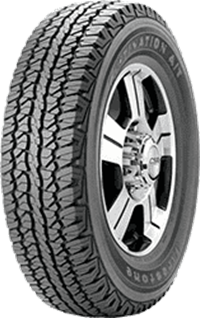 Firestone Destination A/T  Tyre Front View