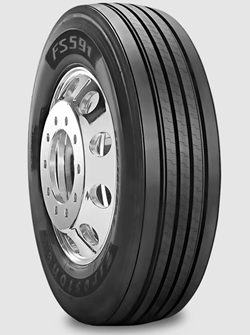 Firestone FS591 Tyre Front View