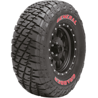 General Tire Grabber SRL Tyre Front View