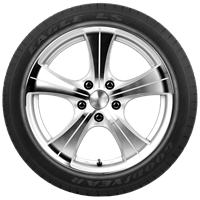 Goodyear Eagle LS2 Tyre Profile or Side View