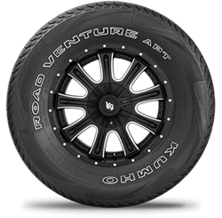Kumho Tyres ROAD VENTURE APT KL51 Tyre Front View