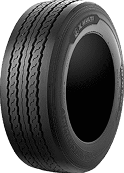 Michelin X MULTI T Tyre Front View