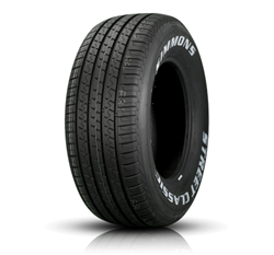 Simmons STREET CLASSIC RWL Tyre Front View