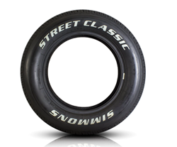 Simmons STREET CLASSIC RWL Tyre Tread Profile