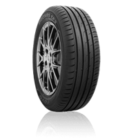 Toyo Proxes CF2 Tyre Profile or Side View