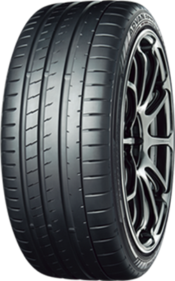 Yokohama ADVAN Sport V107 Tyre Front View