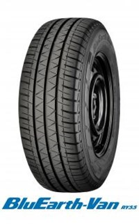 Yokohama BluEarth-Van RY55 Tyre Front View