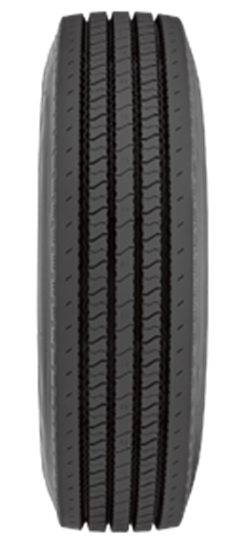 Yokohama RY108 Tyre Profile or Side View