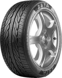 Zeta AZURA Tyre Front View