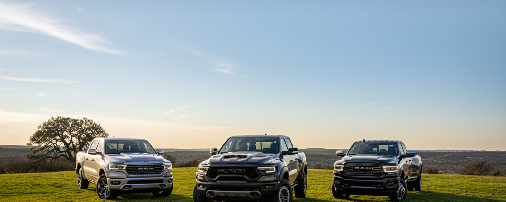 Car battery installed in an RAM