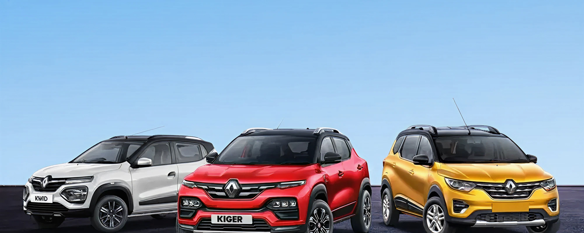 Car battery installed in an Renault