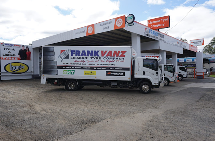 Frank Vanz Tyre Co South Lismore
